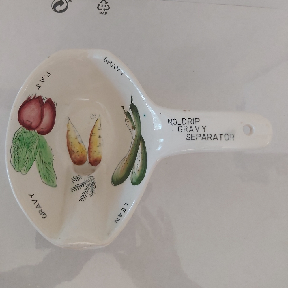 Vintage Bol à sauce en porcelaine